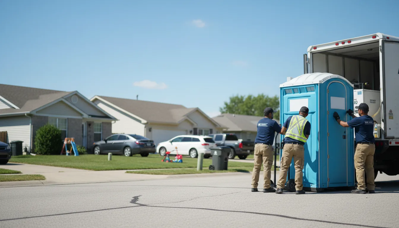 Standard Porta Potty Rentals in Saginaw, MI near me